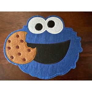 Cookie Monster Applique